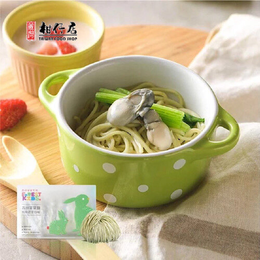 森林麵食 - 無鹽寶寶麵新鮮蔬菜口味 8份 [7個月以上嬰幼兒麵/BB麵]